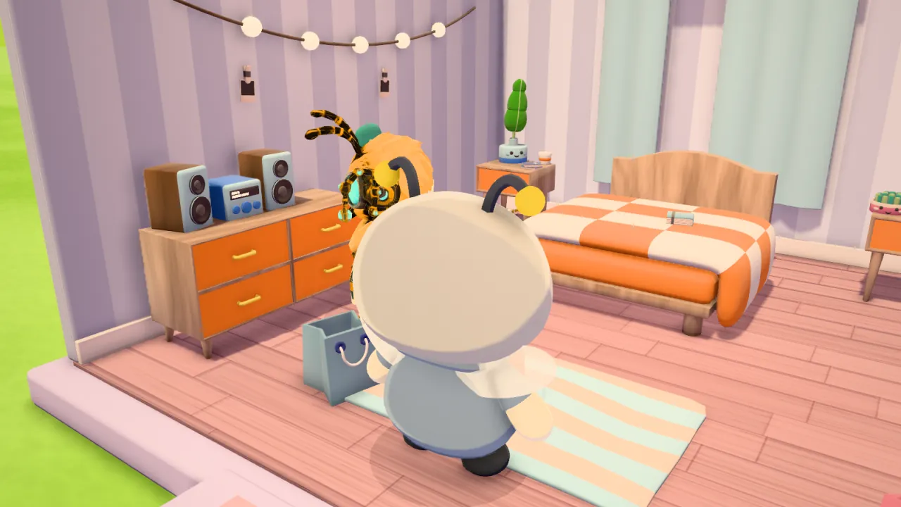Inside Nettlestripe’s home.