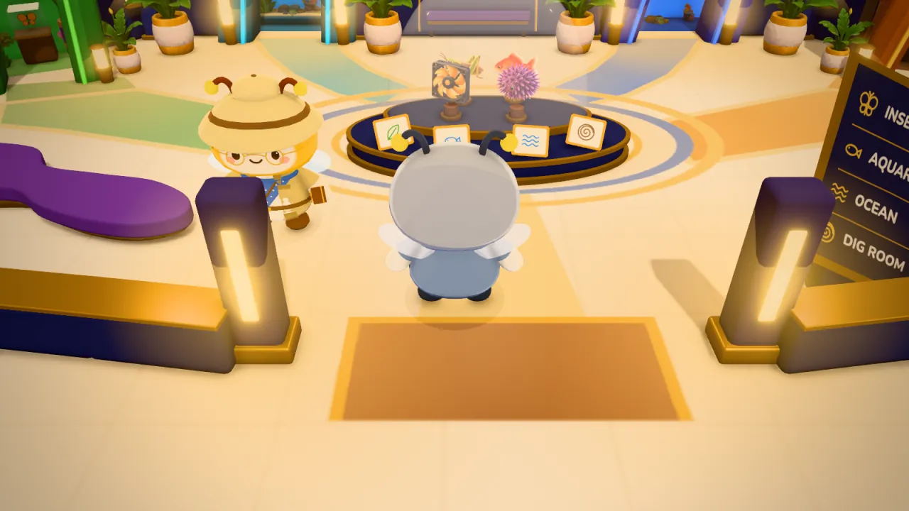 The Collection's lobby.